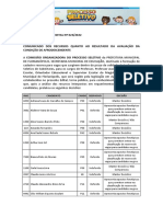 2022 Substitutos Resultado Recursos Comprovacao Negros