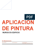 Aplicación de Pintura Muros