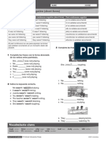 Grammar Practice - Past Continuous Negative Forms