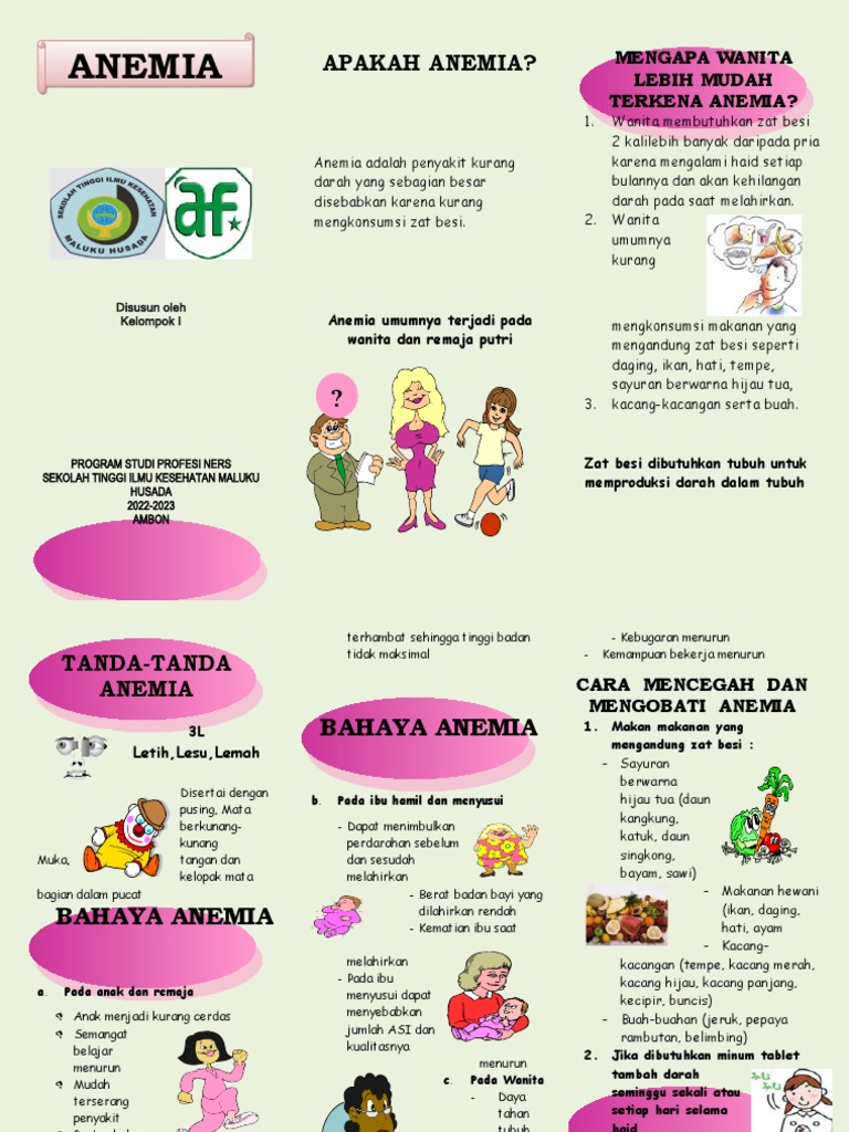 Anemia in Women and Adolescent Girls | PDF