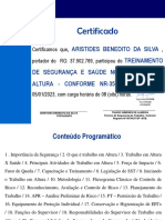 Certificado NR-35 - Aristitudes 01