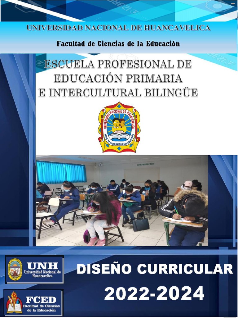 Diseño Curricular Primaria 2024 UNH | PDF | Plan de estudios | Crédito ...