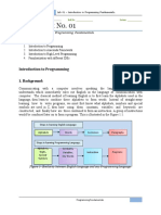 Programming Fundamentals Lab 1