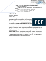 Corte Superior de Justicia Arequipa - Resolución sobre medidas de protección en caso de violencia familiar