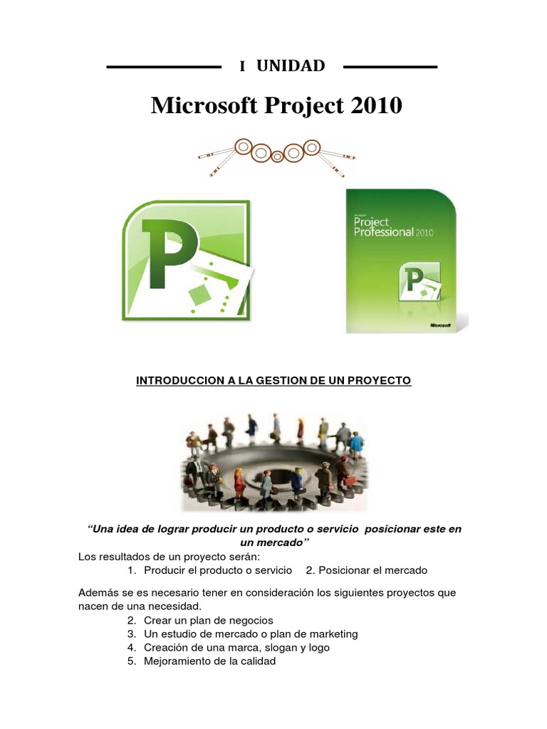 Modulo Microsoft Project | PDF | Gestión de proyectos | Calendario