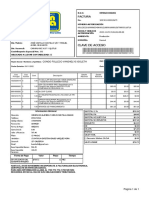 Clave de Acceso: Factura
