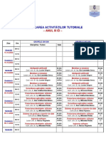 Orar III ID 2022-2023 Semestrul I