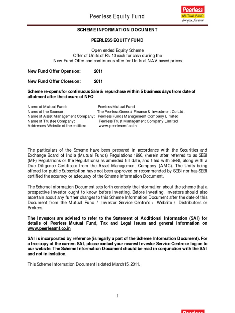 Peerless Equity Download Free PDF Financial Risk Bonds (Finance)