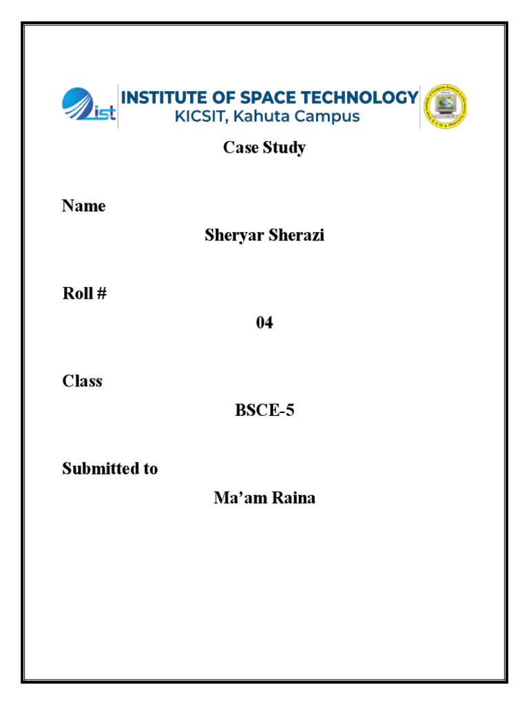 Case Study 1 | PDF | Benchmarking | Marketing