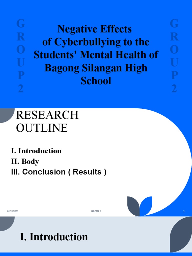 Cyberbullying Effects at Bagong Silangan | PDF | Cyberbullying | Bullying