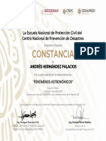 Constancia Fen Astronom Andrés