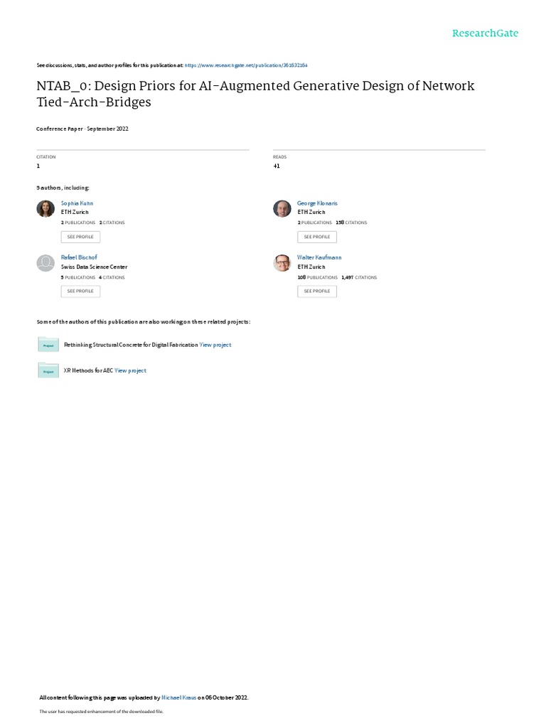 AI-Driven Bridge Design Optimization | PDF | Cluster Analysis ...