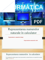 Reprezentarea Numerelor Ã®n Calculator