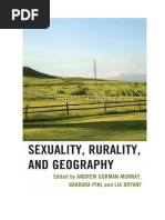 Sexuality, Rurality, and Geography by Andrew Gorman-Murray | PDF ...