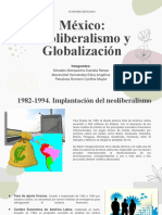 México. Neoliberalismo y Globalización. Economía Mexicana I. HDD03