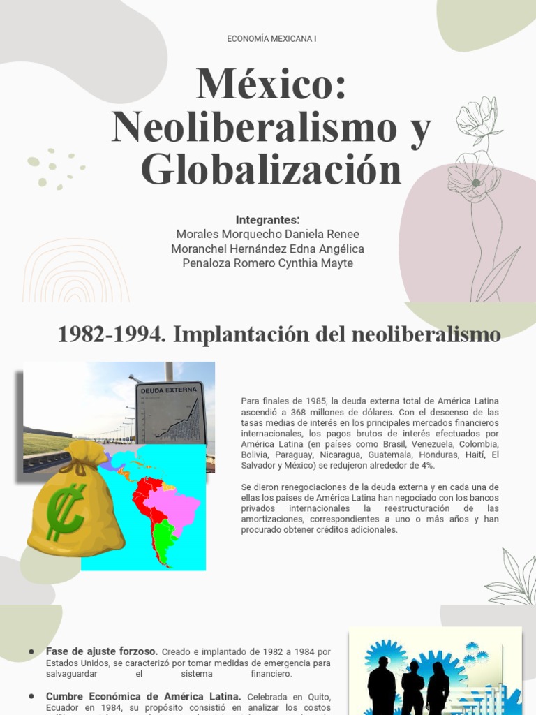 Neoliberalismo y Globalización en México | PDF | Tratado de Libre ...
