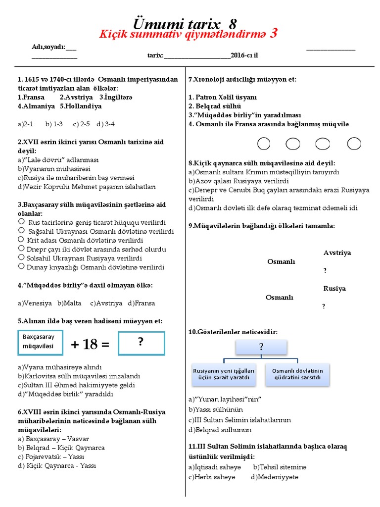 6 cı sinif ümumi tarix ksq 3 pdf