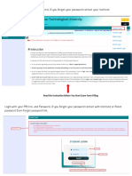 Exam Form Filling Manual For Second Year Onwards