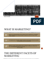 Marketing - An Overview - Revised