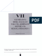 Não mexa na minha Avaliacao. Perrenoud