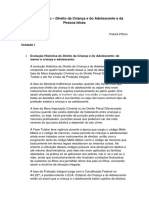 Unidade I - Direito Da Criança PDF