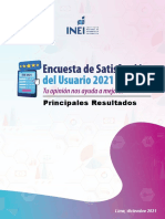 Informe de Resultados de La ESU 2021