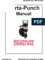 Porta Punch Manual