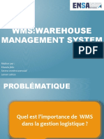 Wms:Warehouse Management System: Réaliser Par: Khawla Jbilo Fatima Ezzahra Azeroual Lamari Zahiza