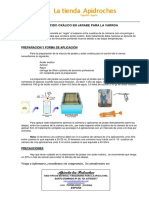 Acido Oxalico en Jarabe para La Varroa