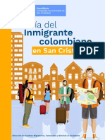 Guia Inmigrante Colombiano San Cristobal