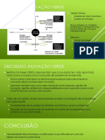 Green Inovation Discussão Conclusão