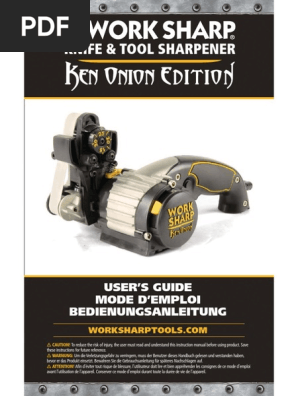 KNIFE & TOOL SHARPENER