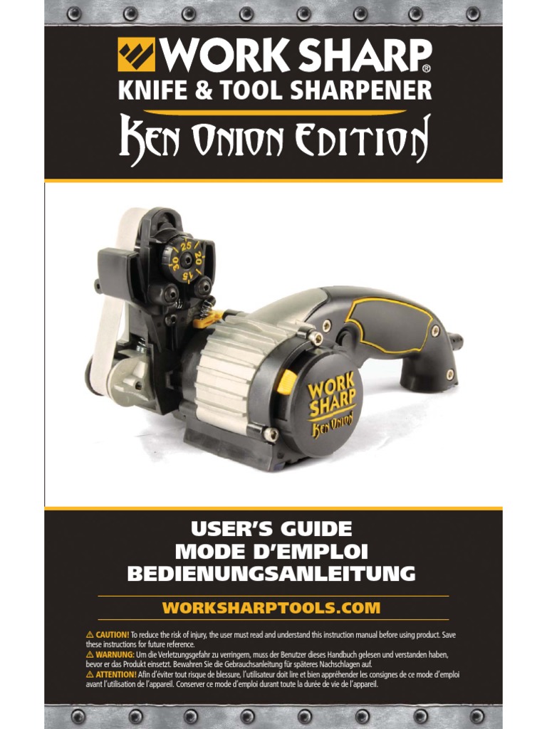 Knife &amp; Tool Sharpener | PDF | Blade | Knife