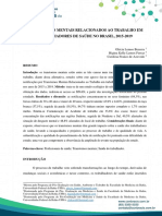 NR 17 - Transtornos Mentais Relacionados Ao Trabalho