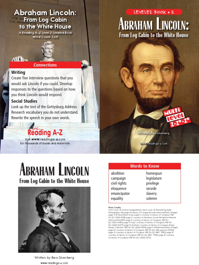 Abrahamlincolnf 2 | PDF | Abraham Lincoln | Slavery In The United States