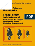 From Fermat To Minkowski, Winfried Scharlau Hans Opolka-IsBN-978!1!4757-1867-6