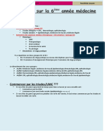 Savoir Tout Sur La 6ème Année Médecine - PDF Version 1
