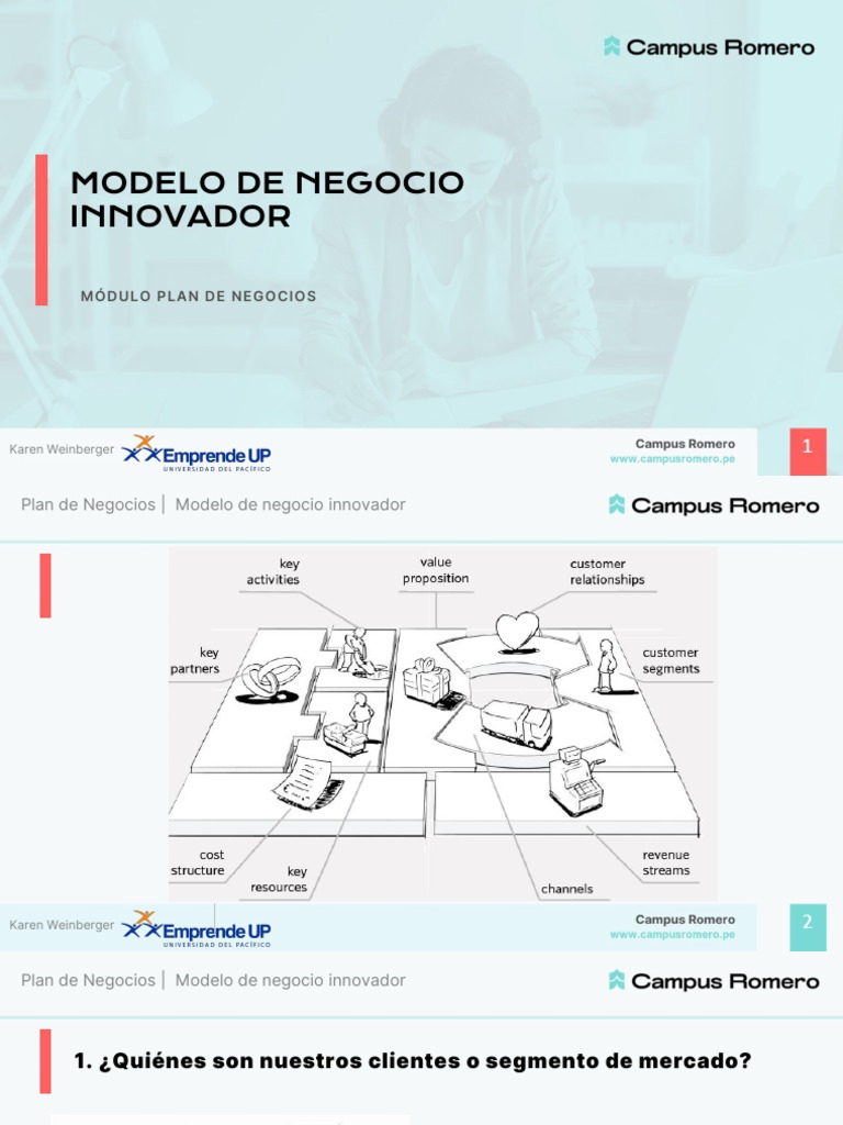 Plan de Negocios: Modelo Innovador | PDF | Modelo de negocio | Cliente
