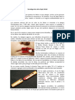 Investigación Sobre Lápiz Labial