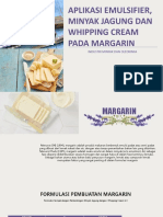 Aplikasi Emulsifier Pada Pembuatan Margarin