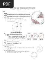 Geometry and Trigonometry Reviewer