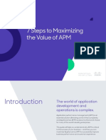 7 Steps To Maximizing The Value of Apm