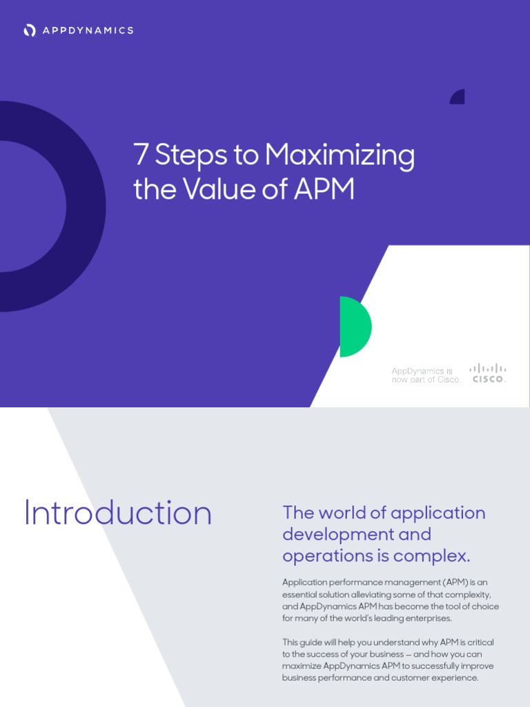 7 Steps To Maximizing The Value of Apm | PDF | Performance Indicator ...