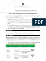 Hom Do Result Sort Eletr e Conv Matr 1 Cham e List Esp Prelim Ed 19 - 2022 - RIFB - Seleção 2023 - 1