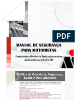 Manual de Segurança para Motoristas - Cosma SAP - REV03