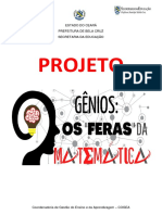 Projeto Gênios da Matemática estimula aprendizagem