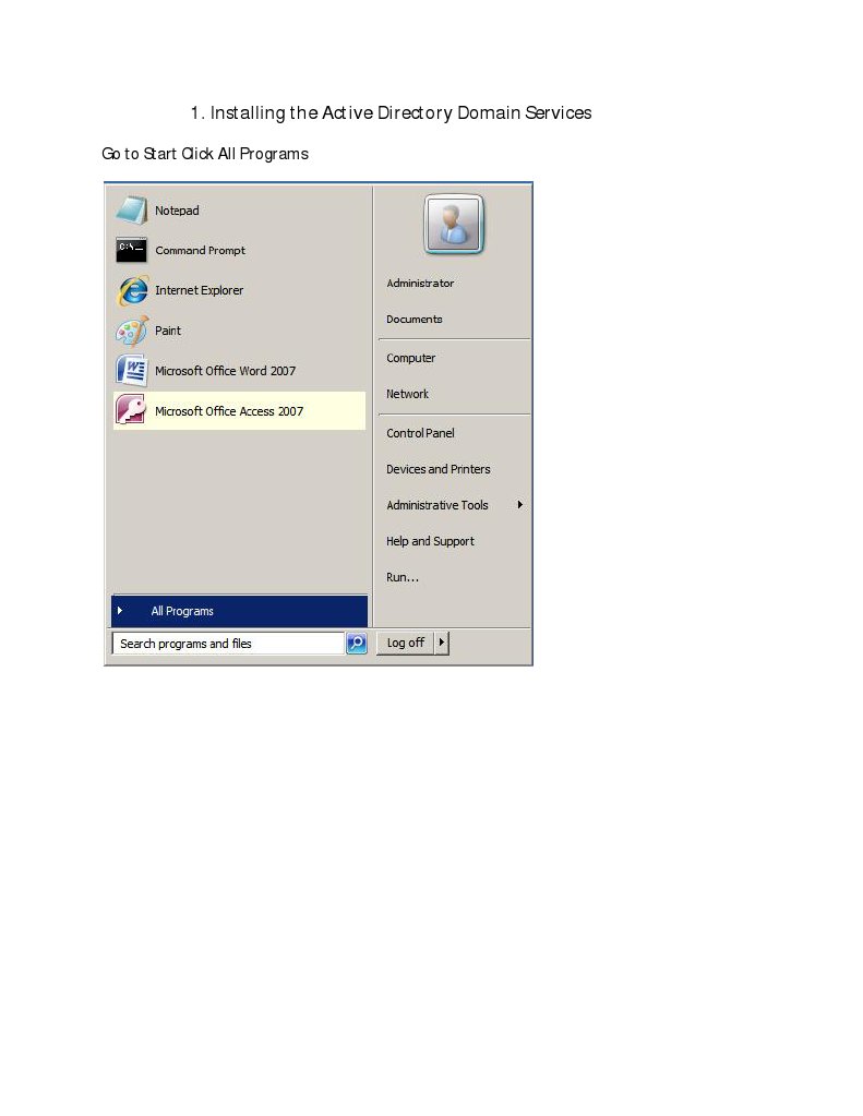 Active Directory & Server Installation Guide | PDF | Business | Computers