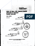 Study of Small Civil Turbofan Engines Applicable To Military Trainer Airplanes