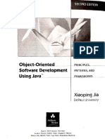Jia Object Oriented Software Development Using Java Principles Patterns and Frameworks 2nbsped 0201737337