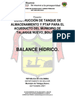 Diagnostico Balance Hidrico